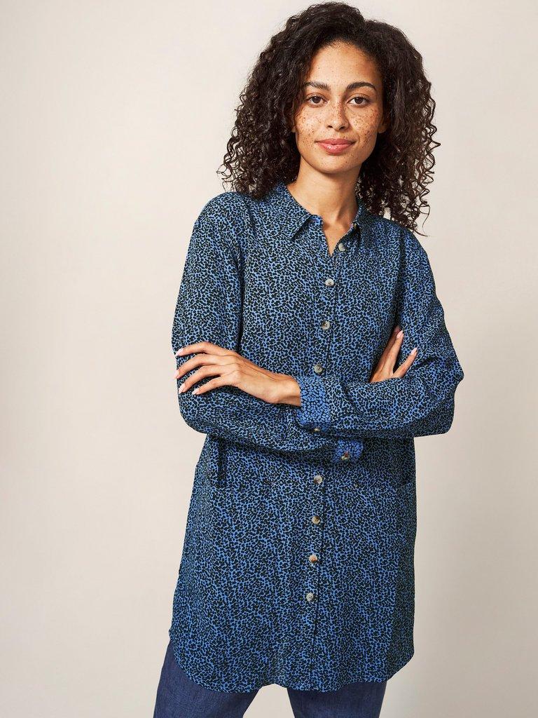 Dannika Tunic in BLUE MULTI