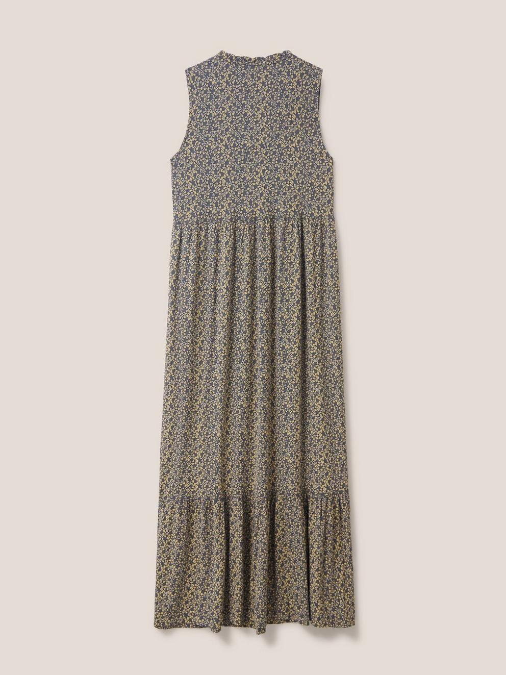 Sonia Maxi Dress Jersey in GREY MLT - FLAT BACK