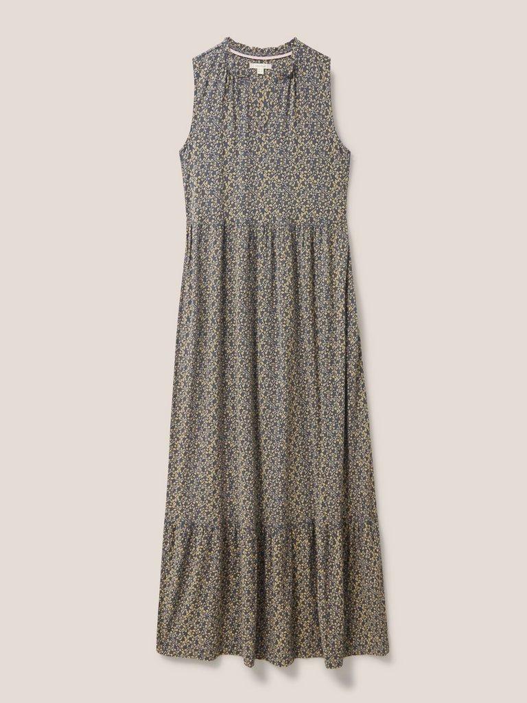 Sonia Jersey Maxi Dress in GREY MLT - FLAT FRONT