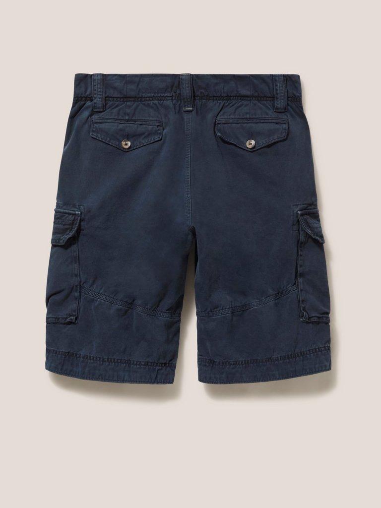 Halsall Organic Cargo Short in DARK NAVY - FLAT BACK