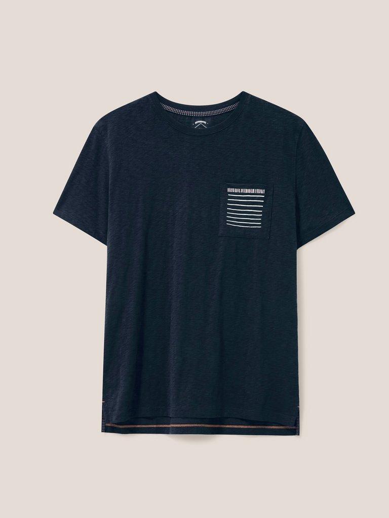 Cityscape Graphic Tee in DARK NAVY - FLAT FRONT