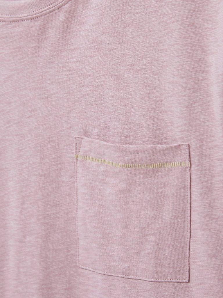 West Coast Graphic Tee in DUS PINK - FLAT DETAIL
