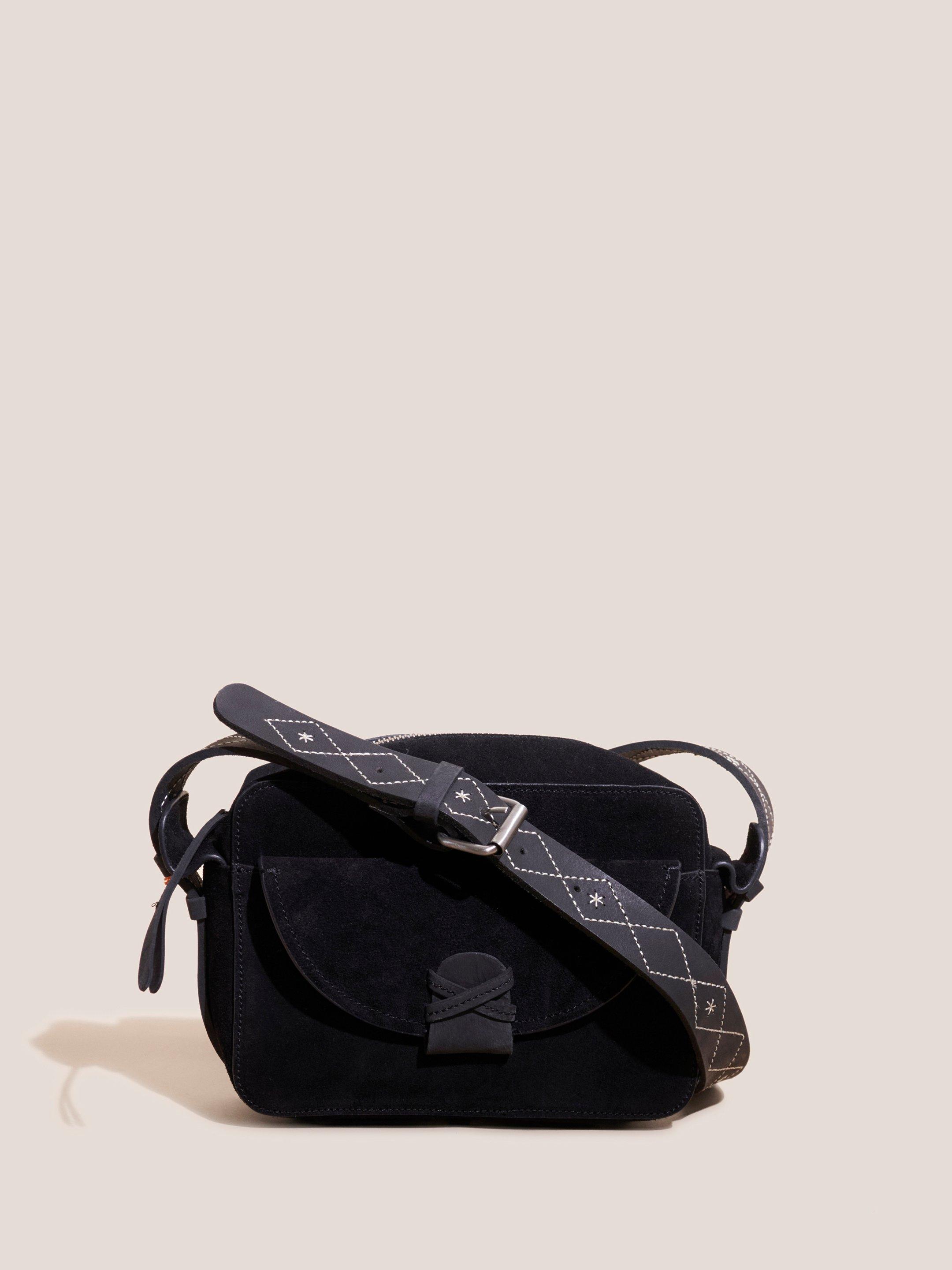 Lola Embroidered Camera Bag in BLK MLT - MIXED