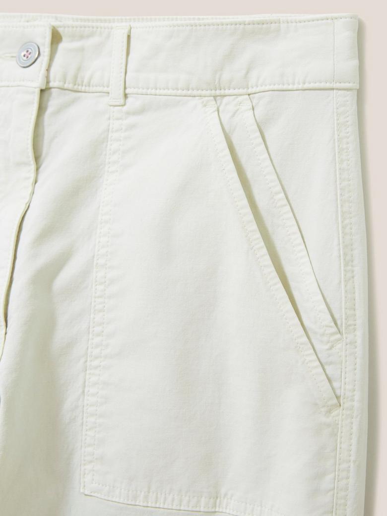 White Stuff Women's Twister Chino Pants Ladies High Rise Tapered Leg ...