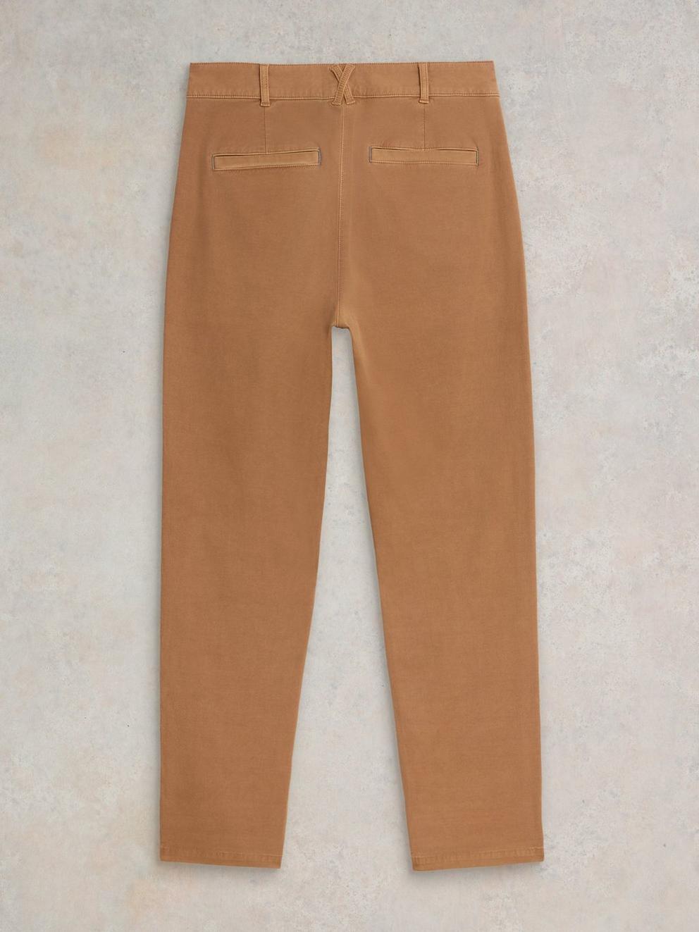 Twister Chino in MID TAN - FLAT BACK