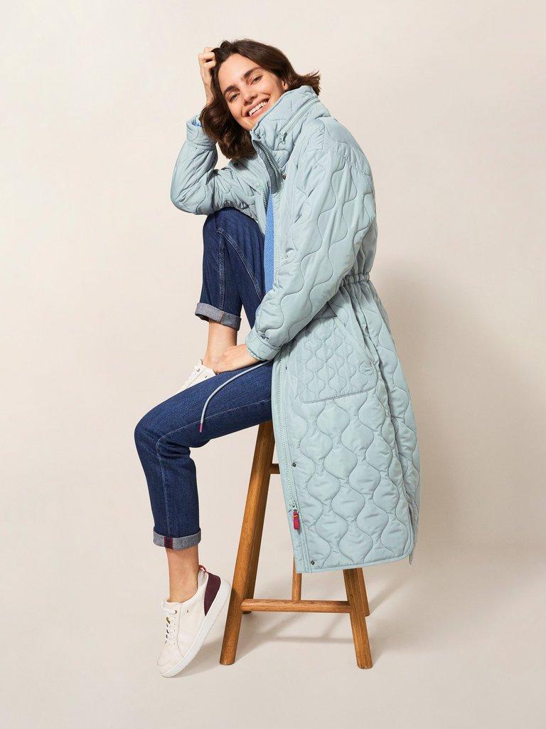 Long quilted coats for women hotsell