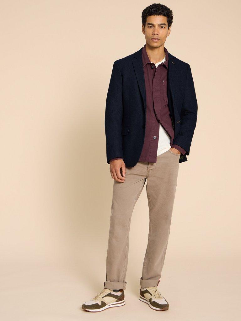 Heath Regular Fit Blazer in DARK NAVY - LIFESTYLE