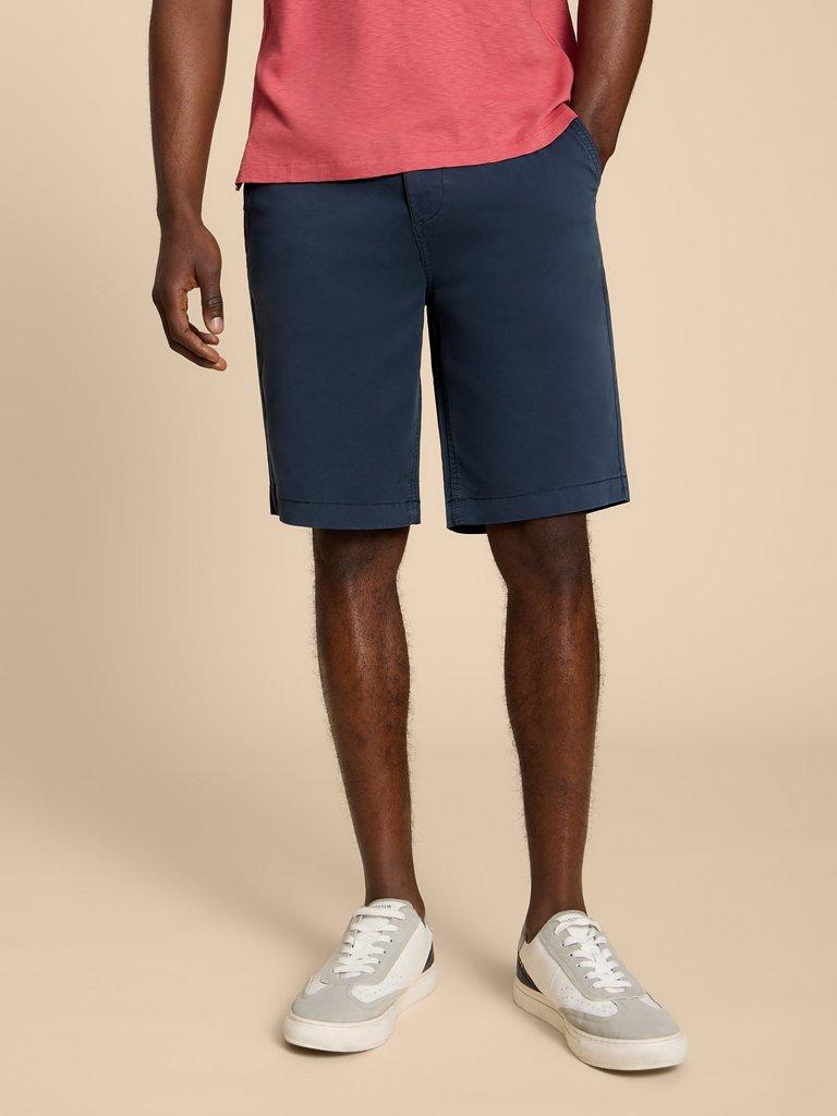 Sutton Organic Chino Short in DARK NAVY - LIFESTYLE