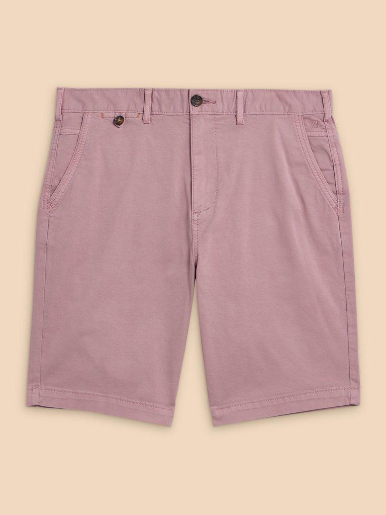 Sutton Organic Chino Short in DUSTY PINK | White Stuff