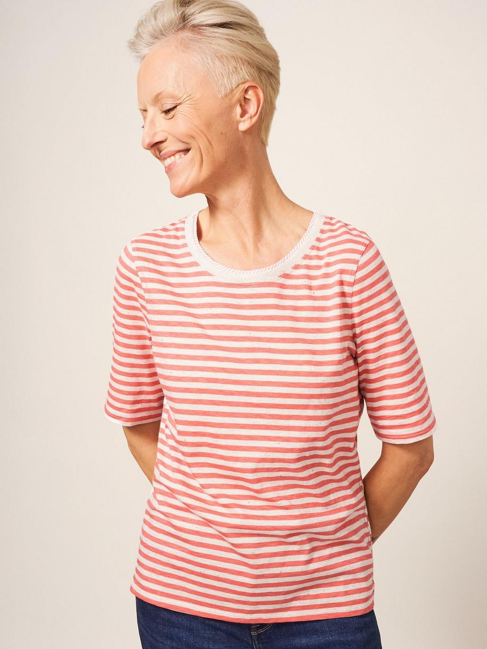 ANNABEL TEE in PINK MLT - LIFESTYLE