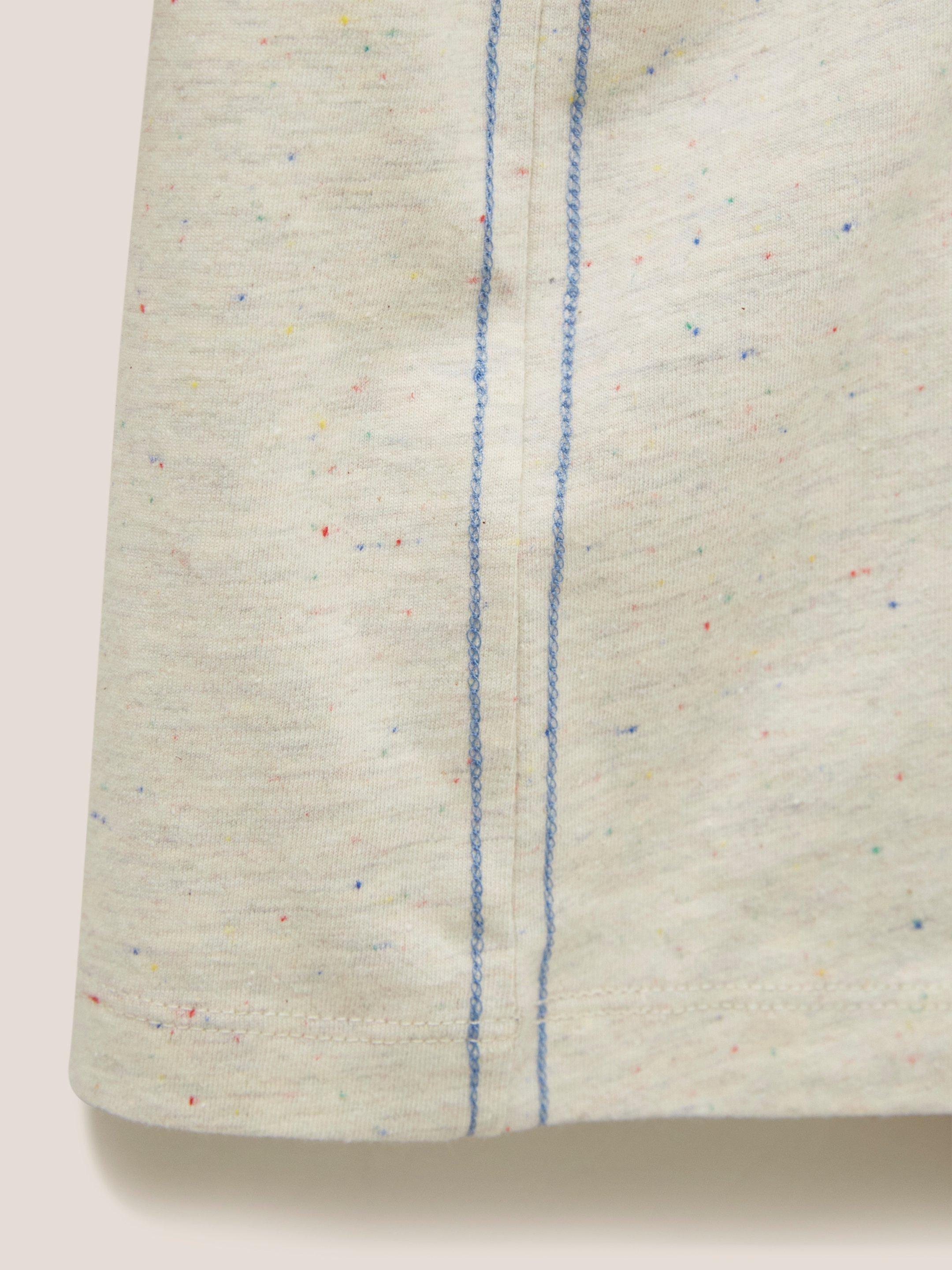 Nelly LS Tee in LGT NAT - FLAT DETAIL
