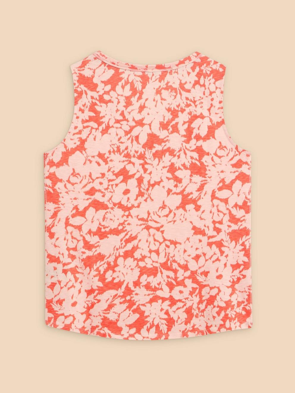 LAILA VEST in ORANGE PR - FLAT BACK