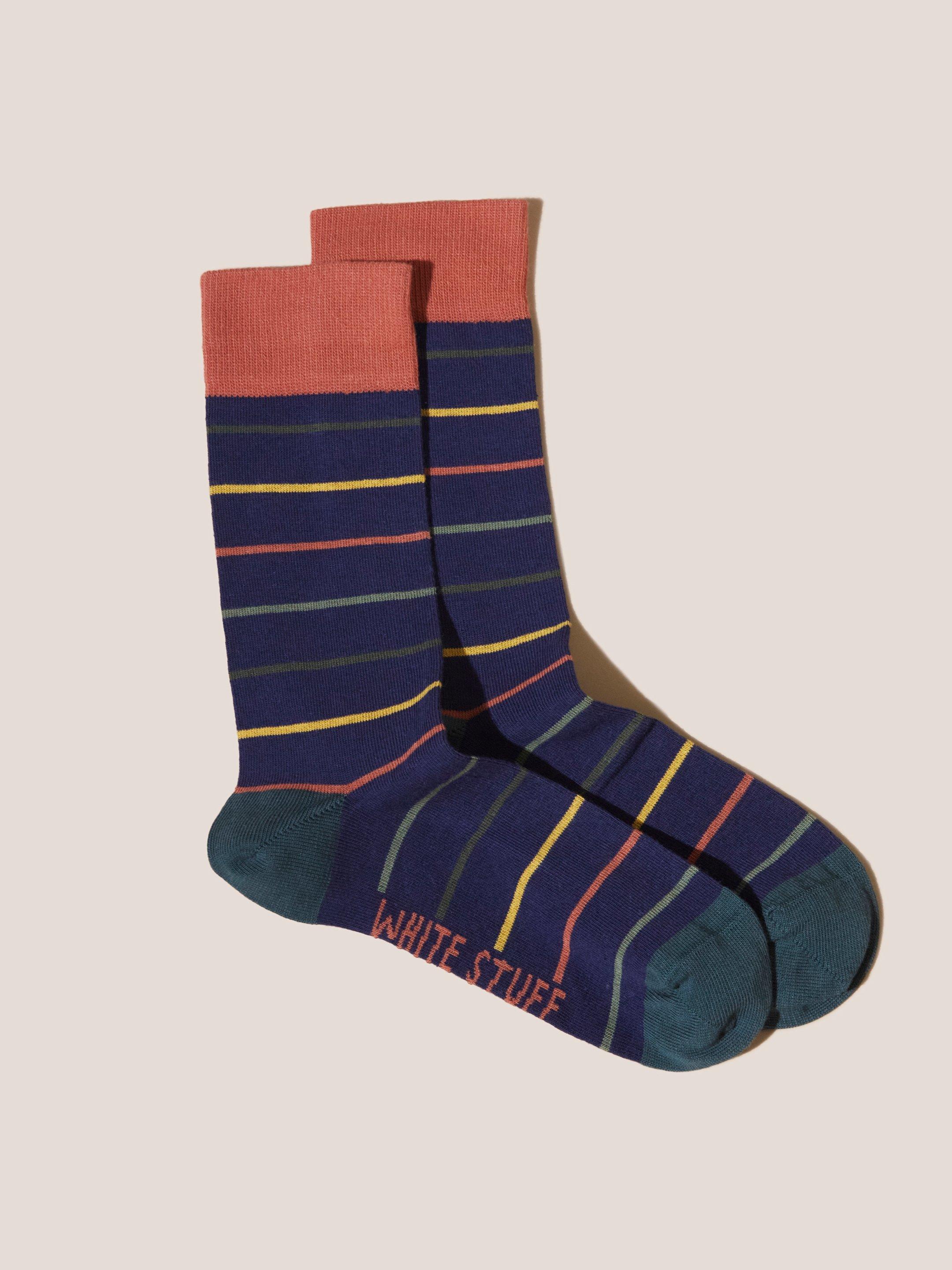 Multi Stripe Socks