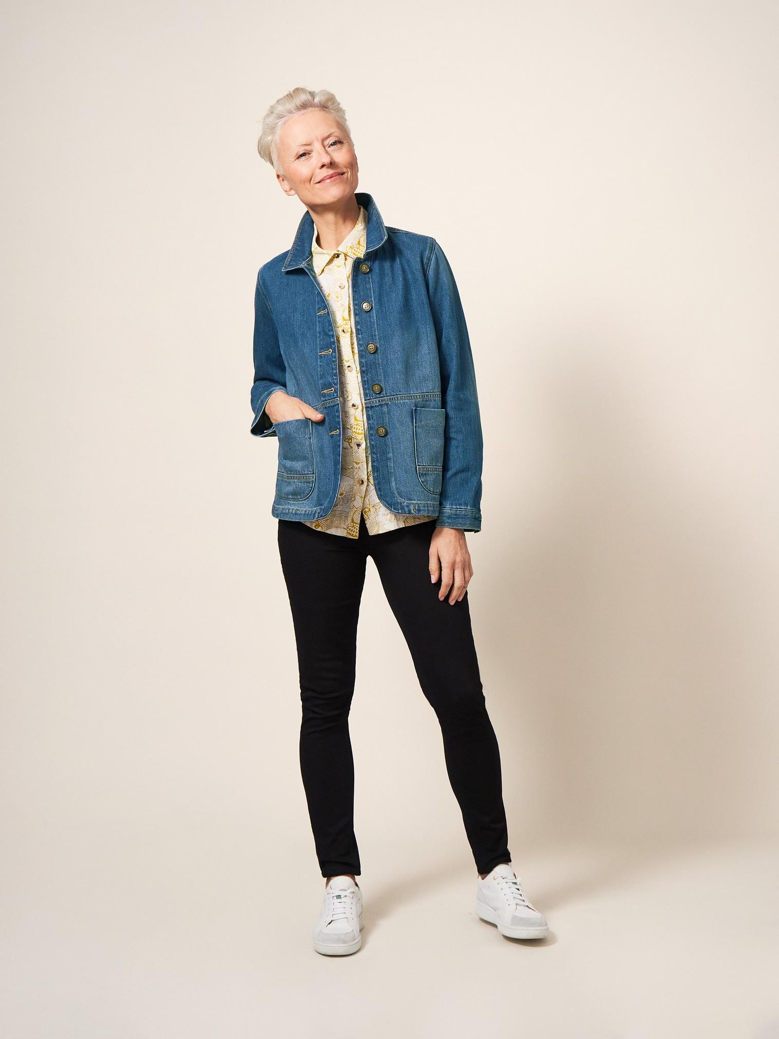 White stuff store sadie denim jacket