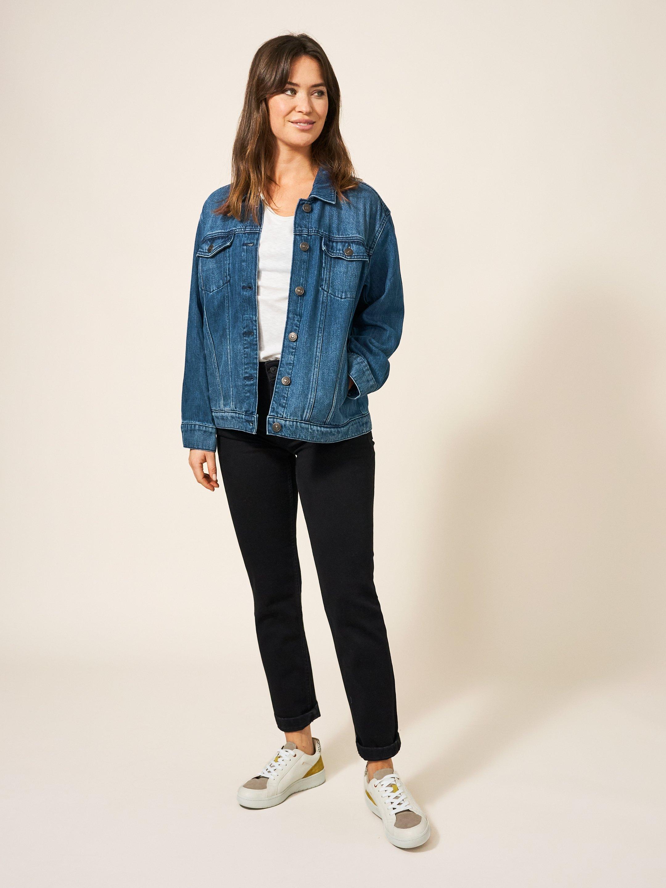 Noisy may oversized denim hot sale jacket