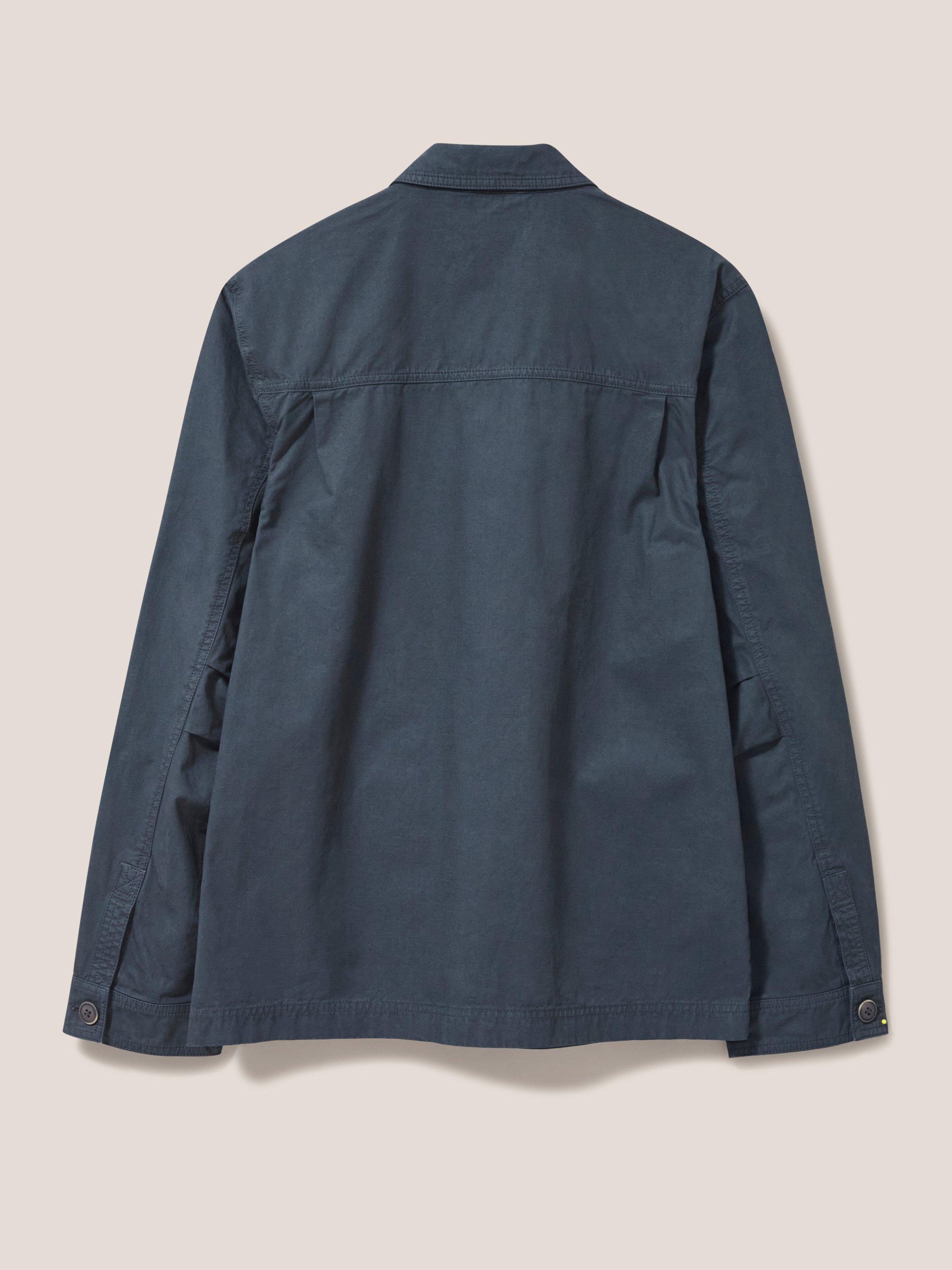 Workwear Jacket in DARK NAVY - FLAT BACK