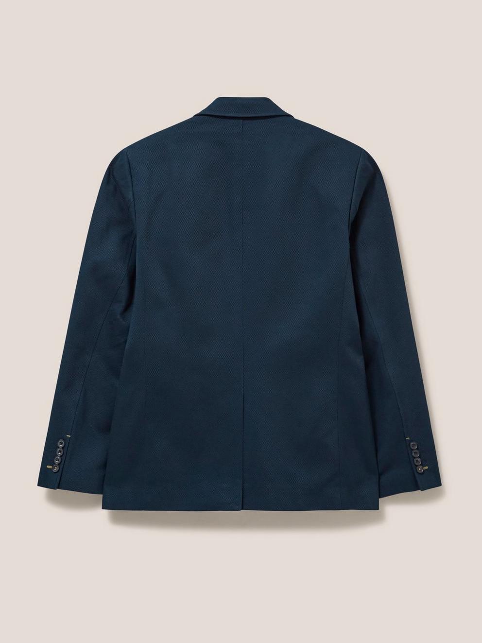 York Blazer in DARK NAVY - FLAT BACK