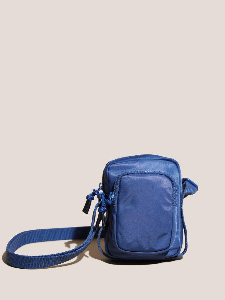 Nylon Phone Bag in COBLT BLUE - FLAT FRONT