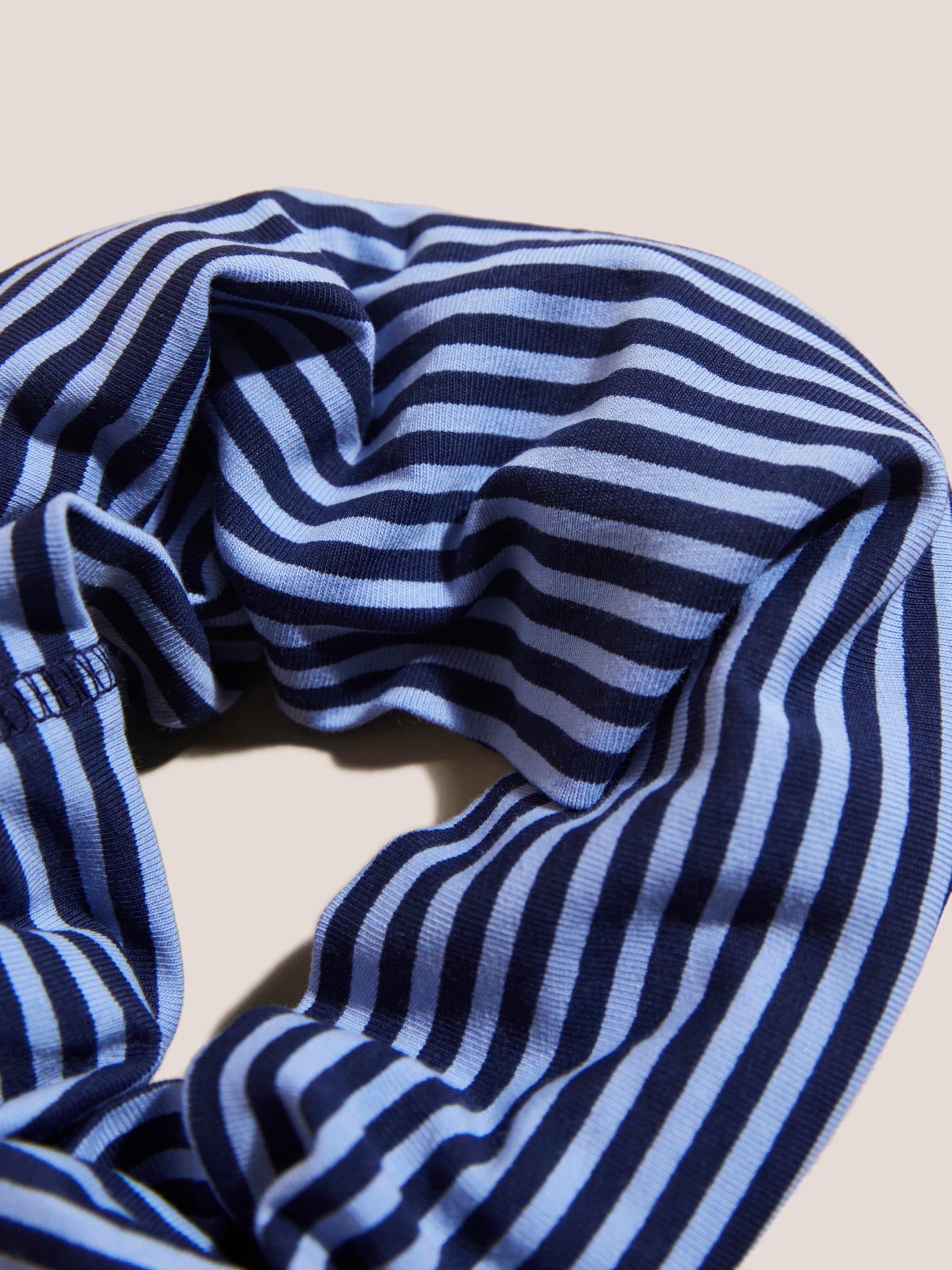 Versatile 1 Size Jersey Roll  in BLUE MLT - FLAT DETAIL
