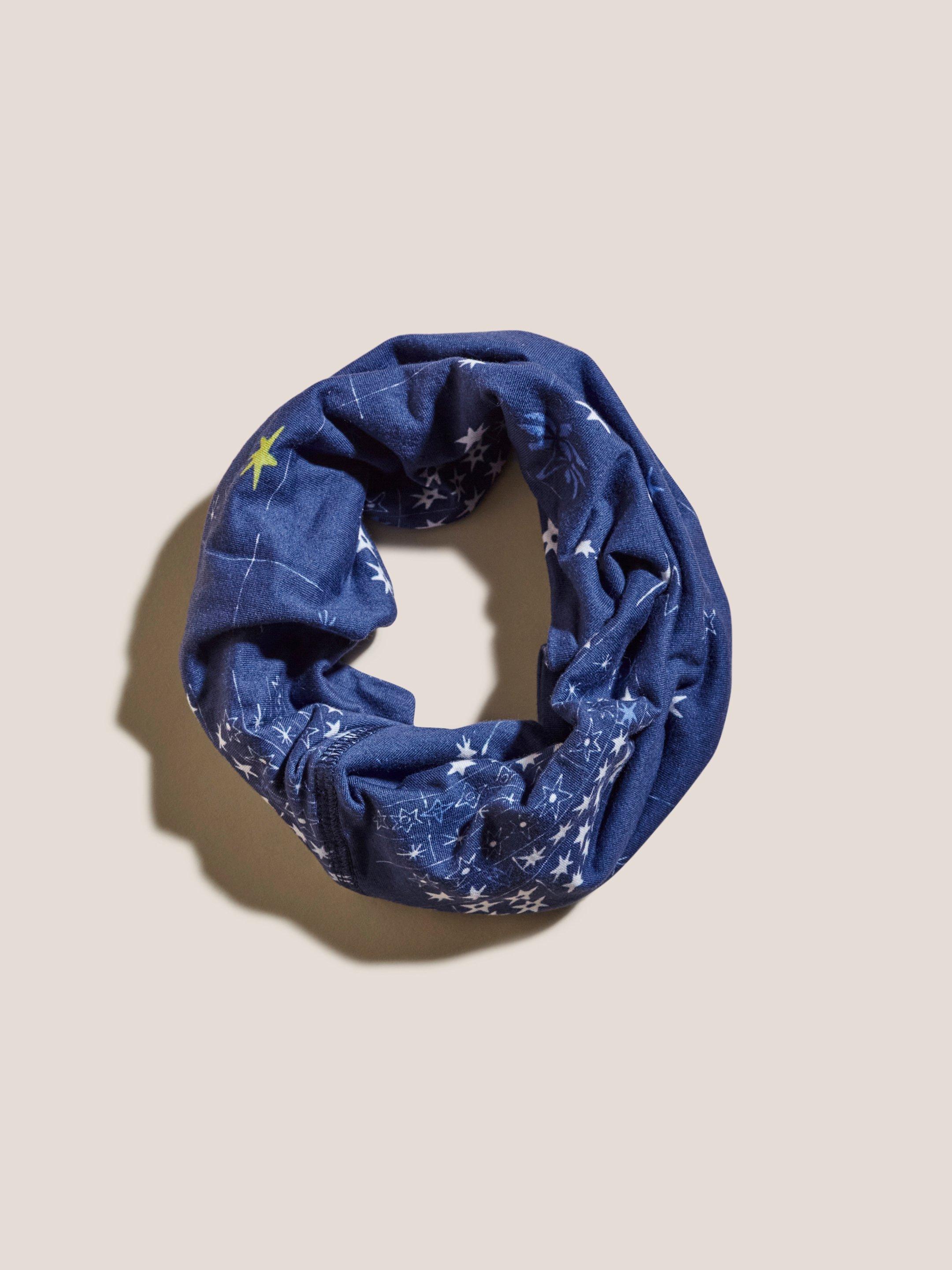 Versatile 1 Size Jersey Roll  in DEEP BLUE - FLAT FRONT