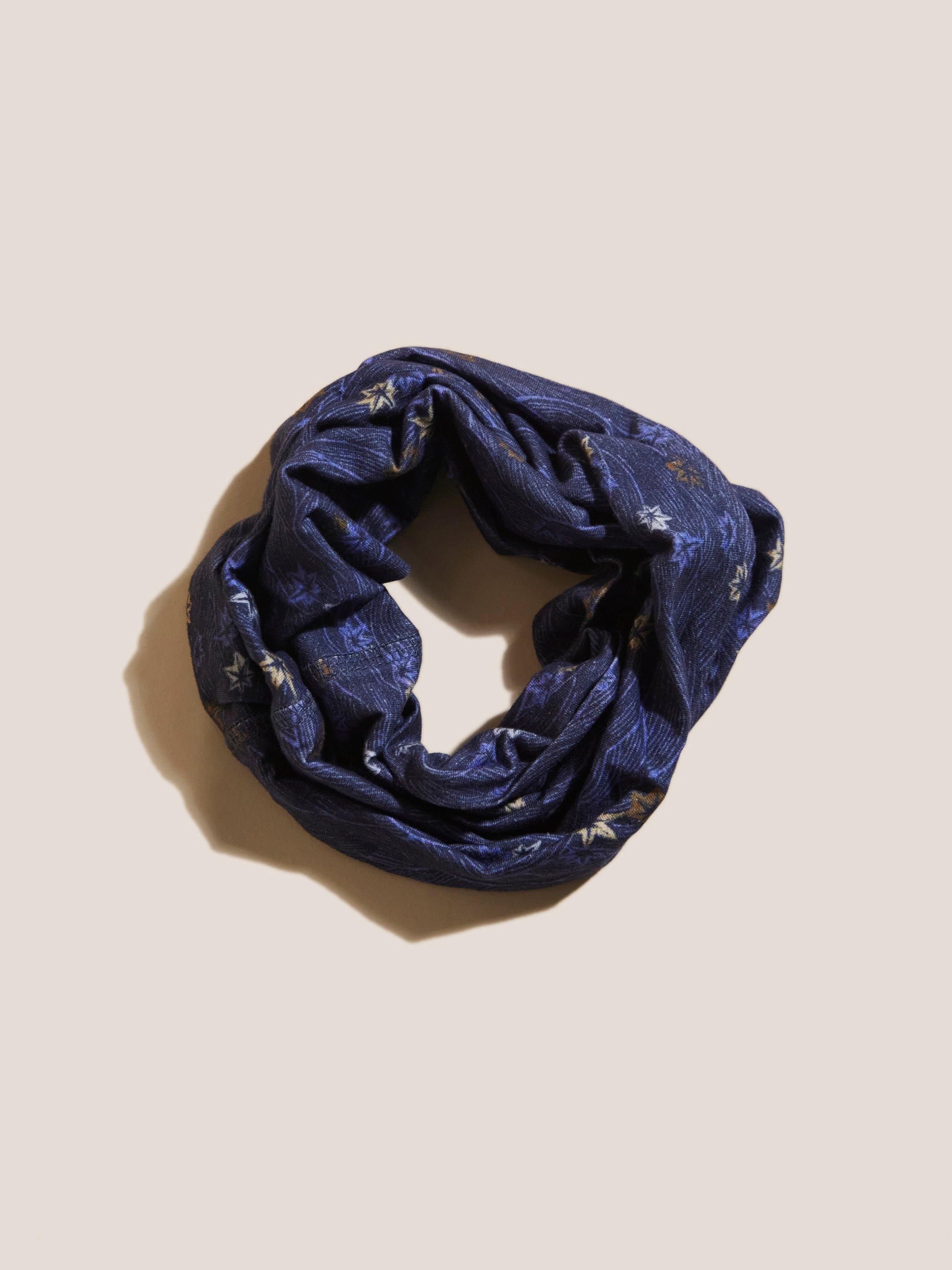 Versatile 1 Size Jersey Roll  in DUS BLUE - FLAT FRONT