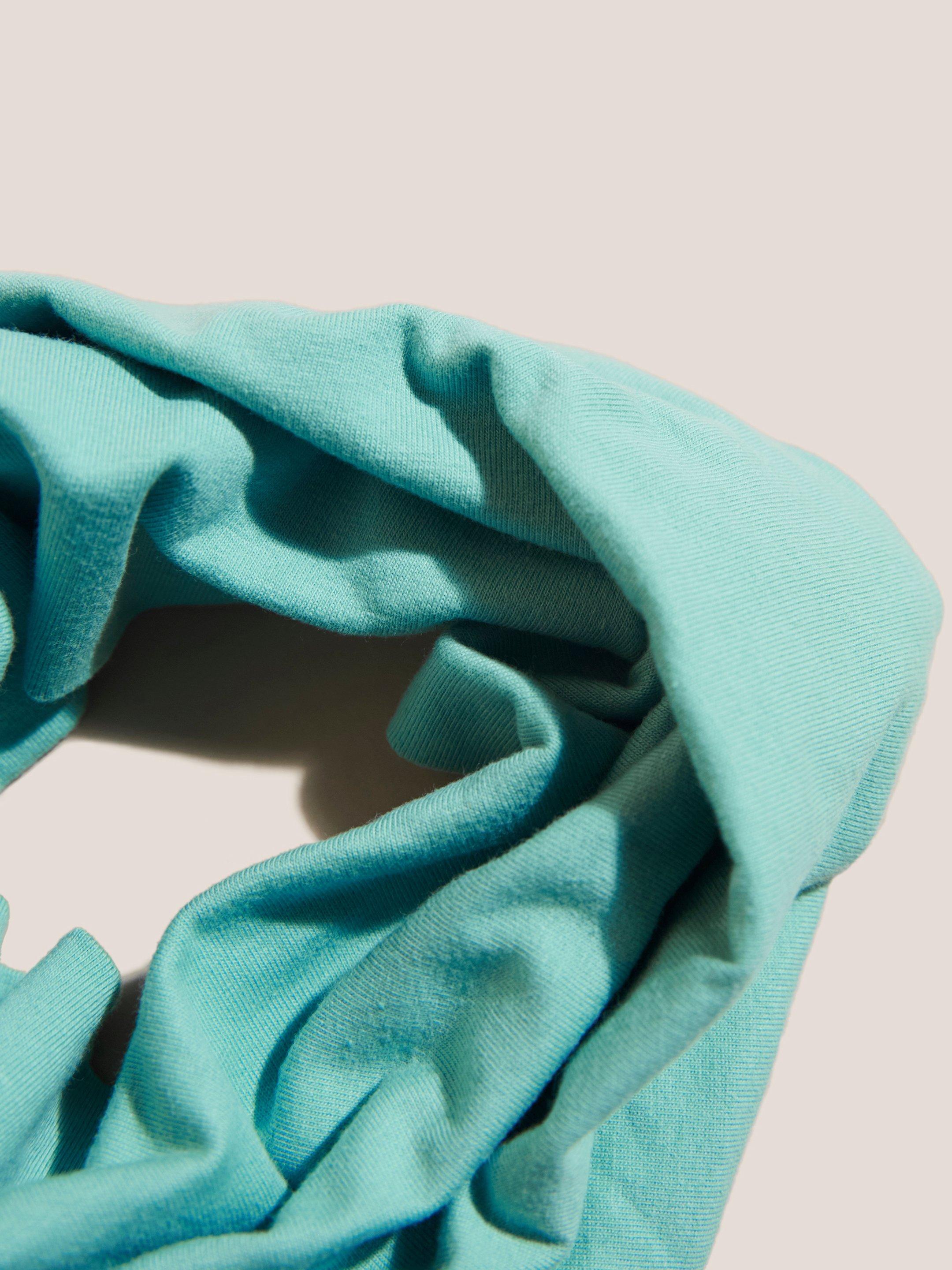 Versatile 1 Size Jersey Roll  in LGT BLUE - FLAT DETAIL