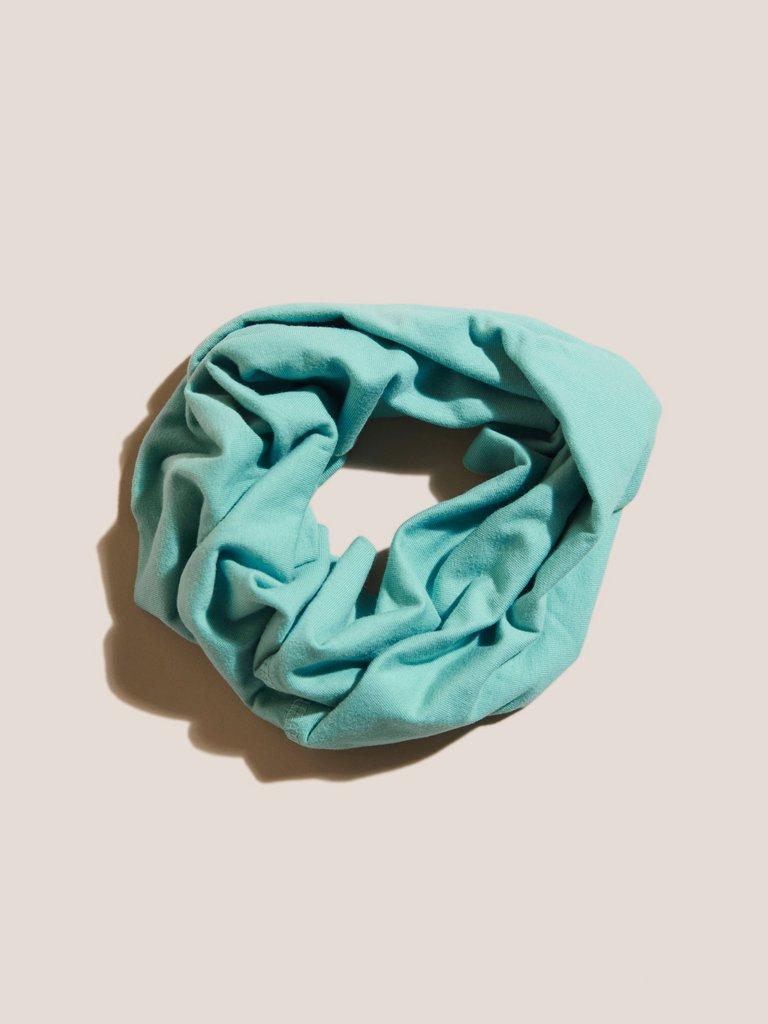 Versatile 1 Size Jersey Roll  in LGT BLUE - FLAT FRONT