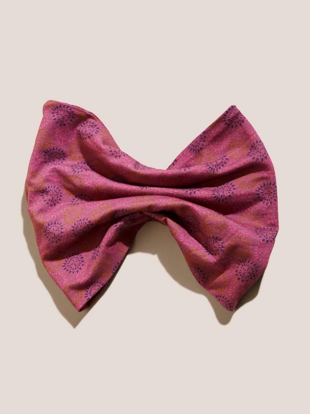 Versatile 1 Size Jersey Roll  in PLUM MLT - FLAT BACK