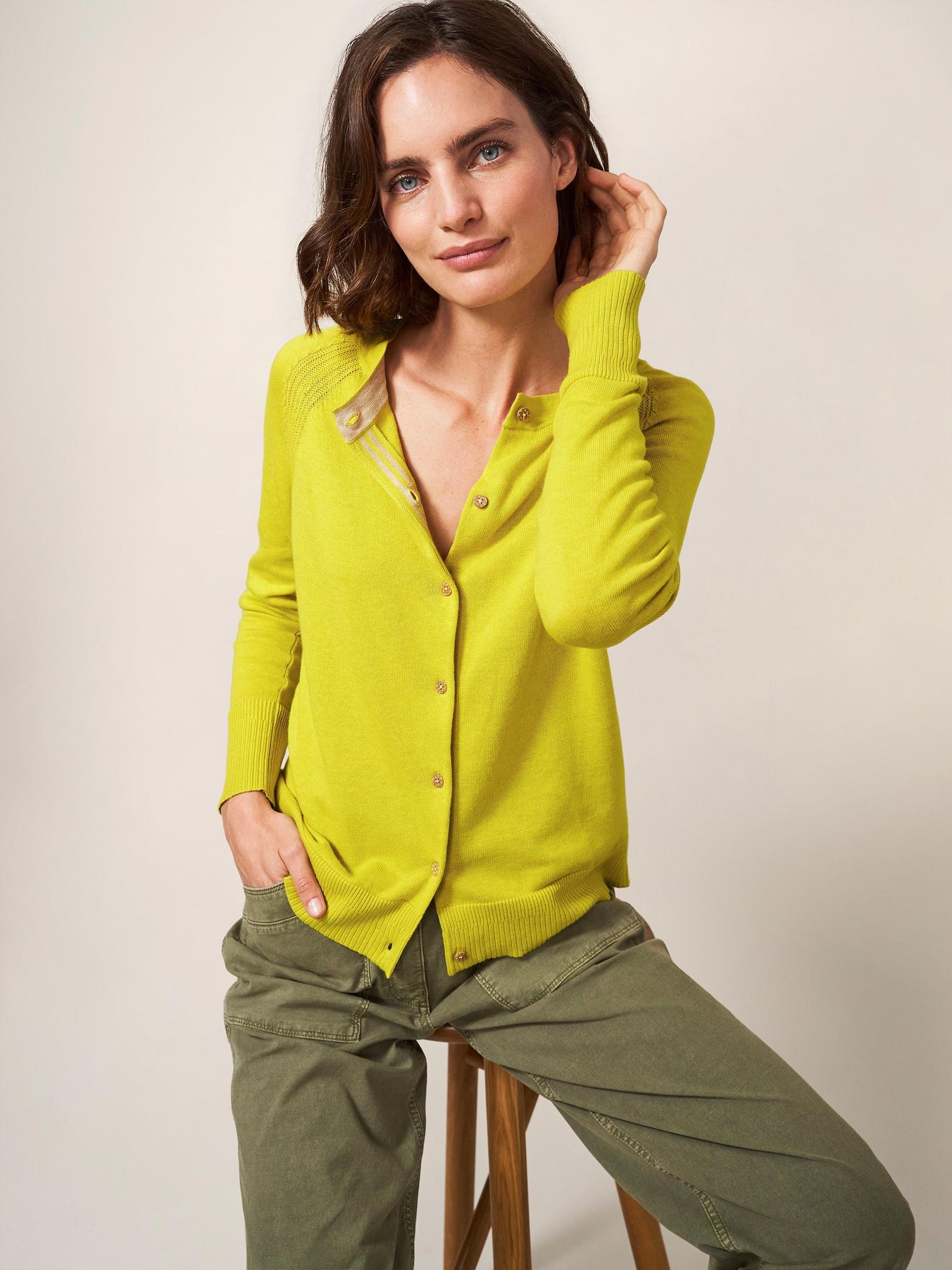 Loft on sale yellow cardigan