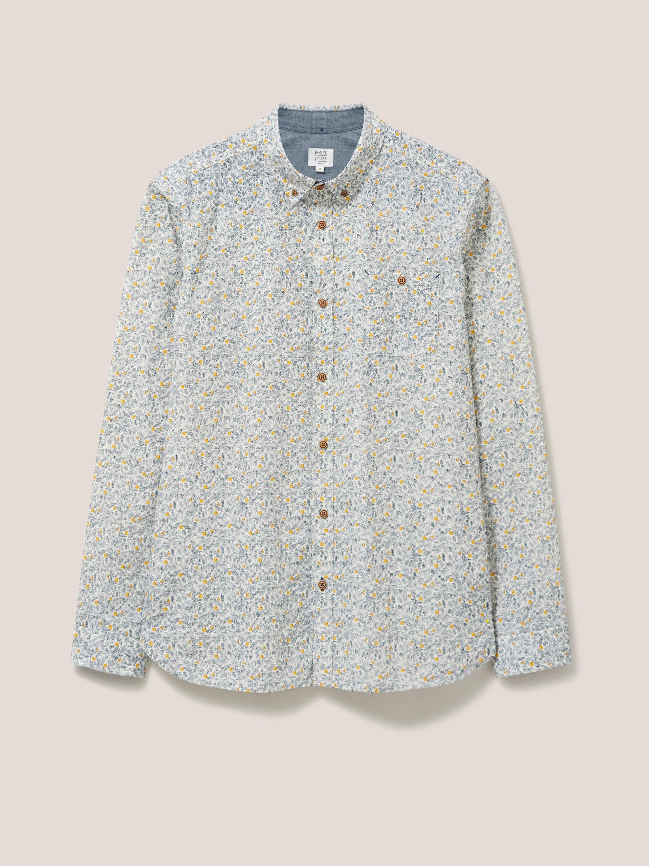 Clementine Print Shirt in IVORY MULTI White Stuff