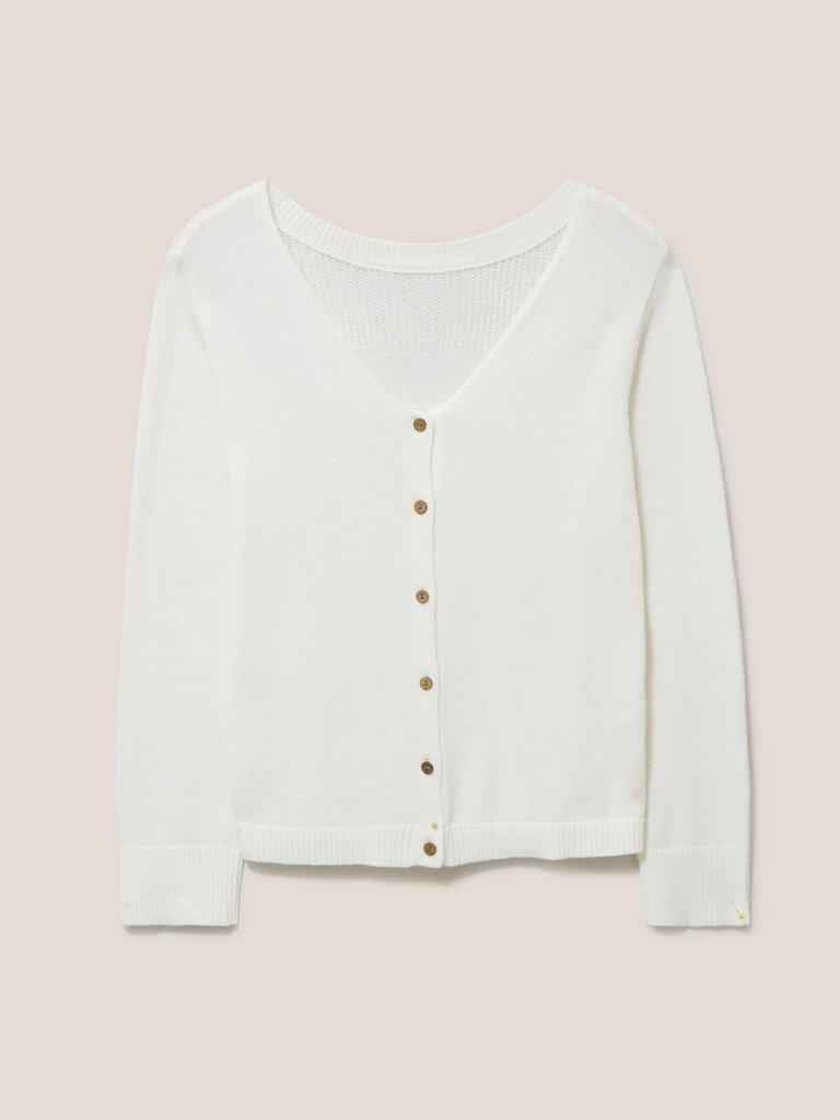 HANNAH JUMPER in NAT WHITE - FLAT FRONT
