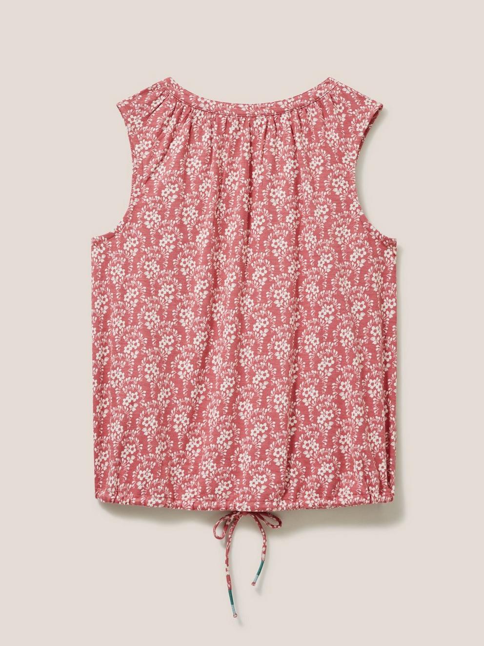 SUNRISE PRINT VEST in PINK PR - FLAT BACK