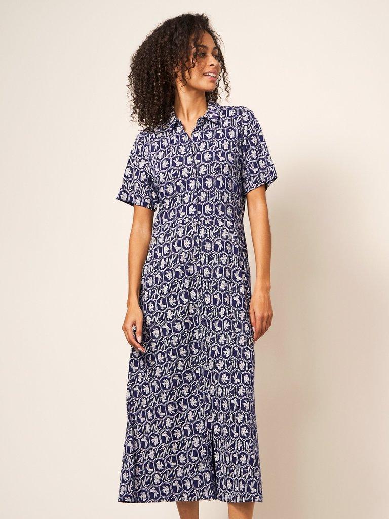 White stuff navy clearance dress