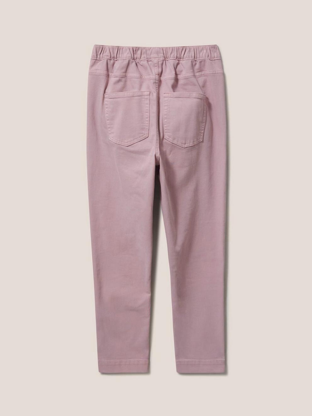 Janey Cropped Jegging in DUS PINK - FLAT BACK