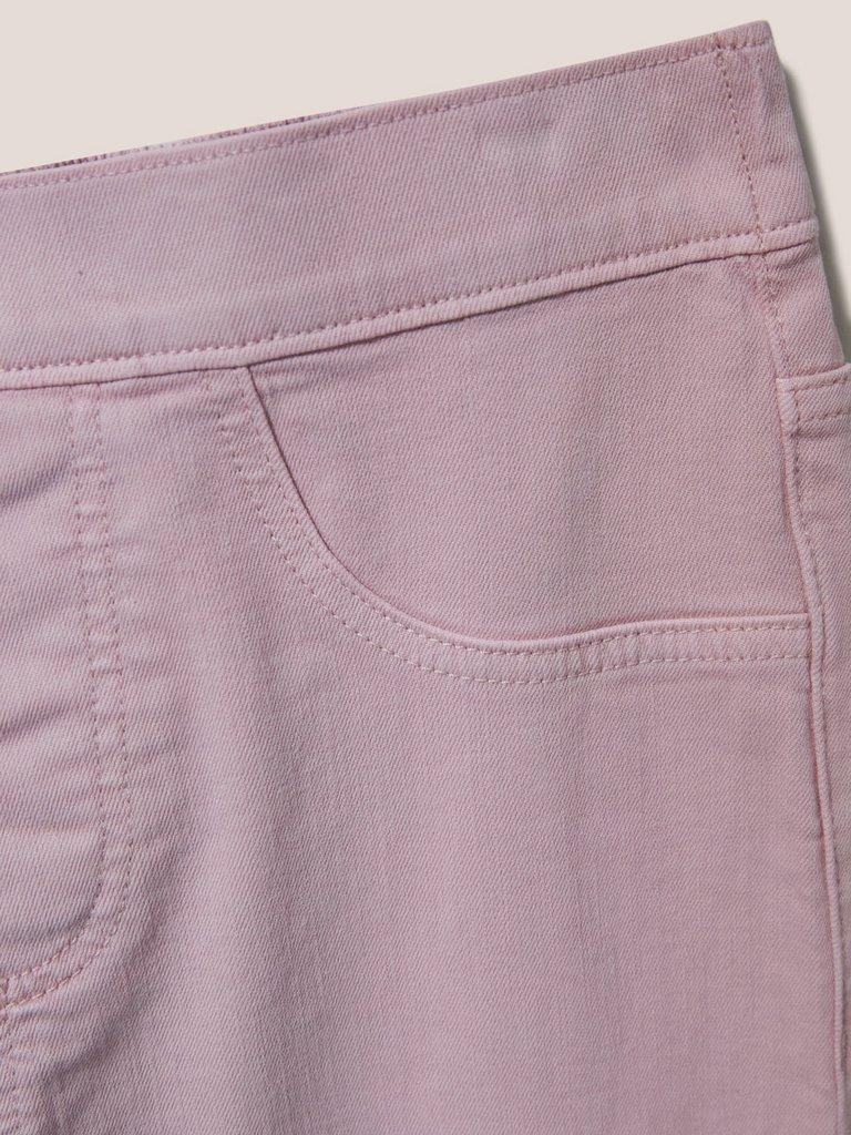 Janey Cropped Jegging in DUS PINK - FLAT DETAIL