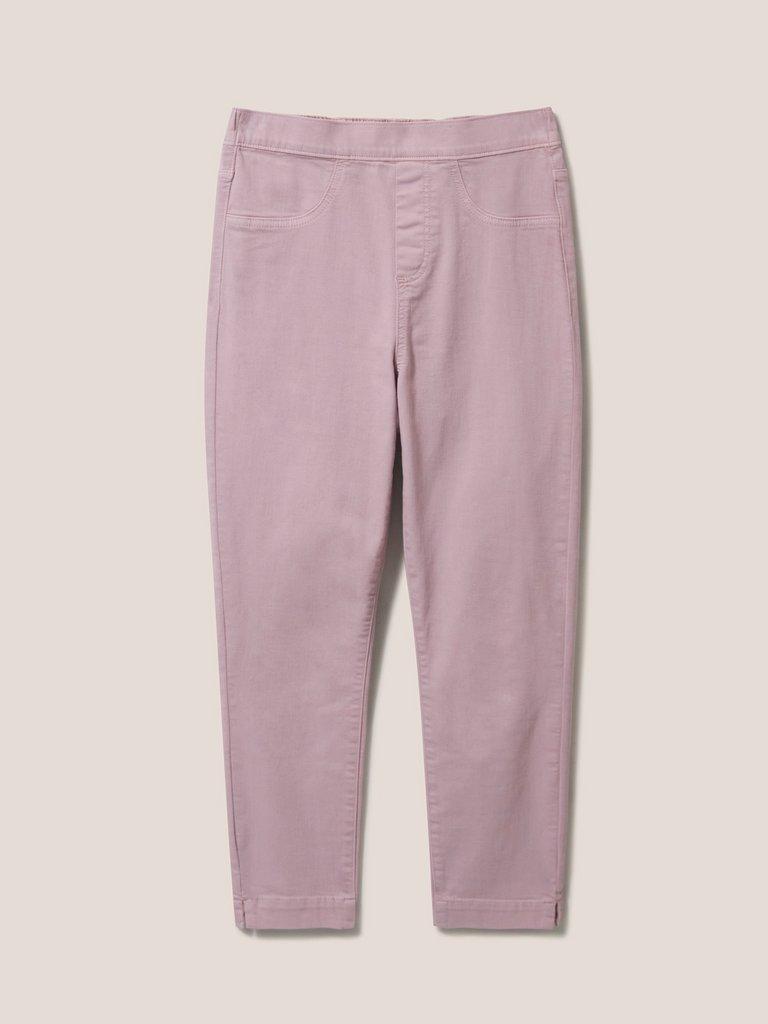 Janey Cropped Jegging in DUS PINK - FLAT FRONT