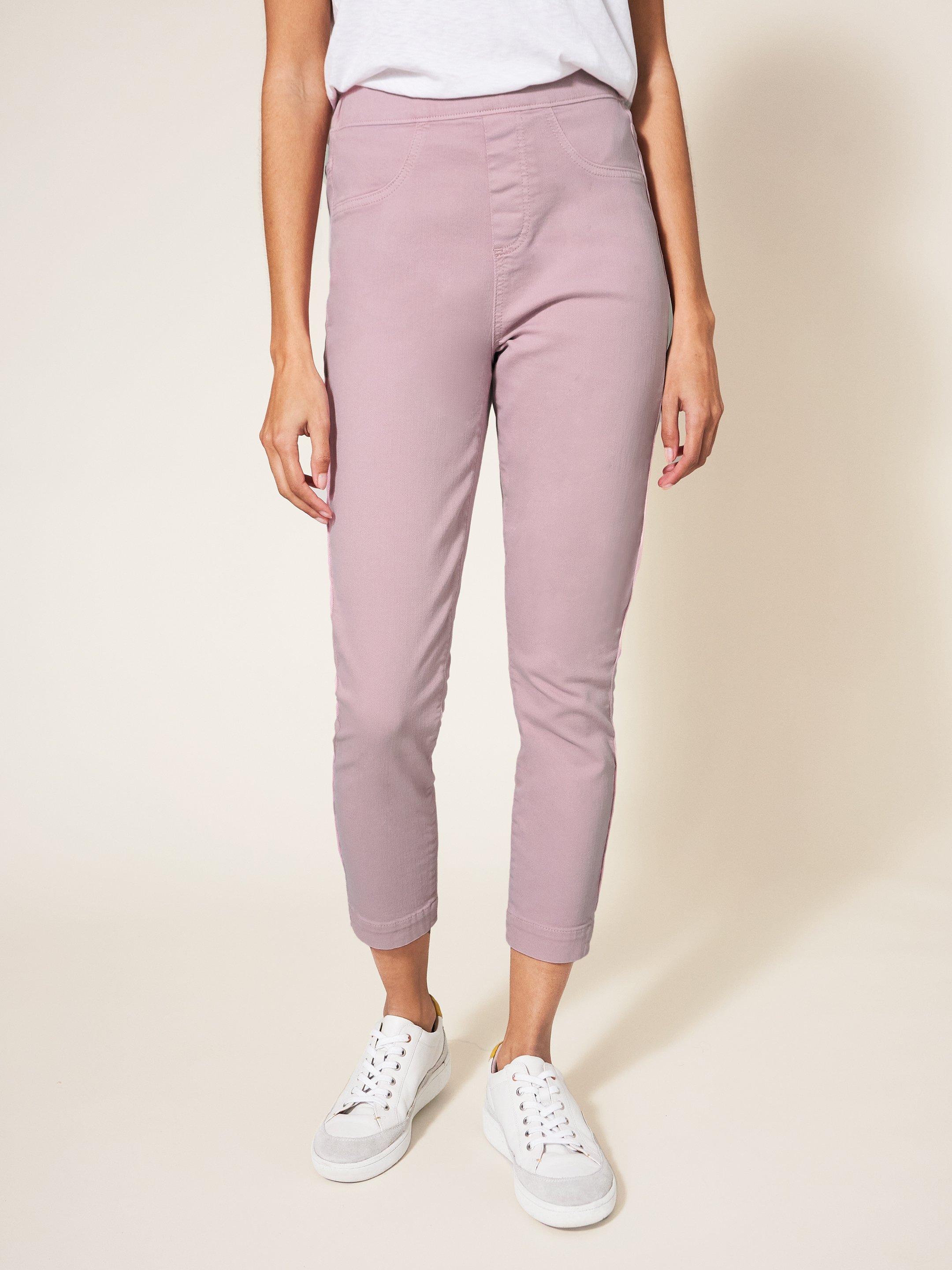 Janey Cropped Jegging in DUS PINK - LIFESTYLE