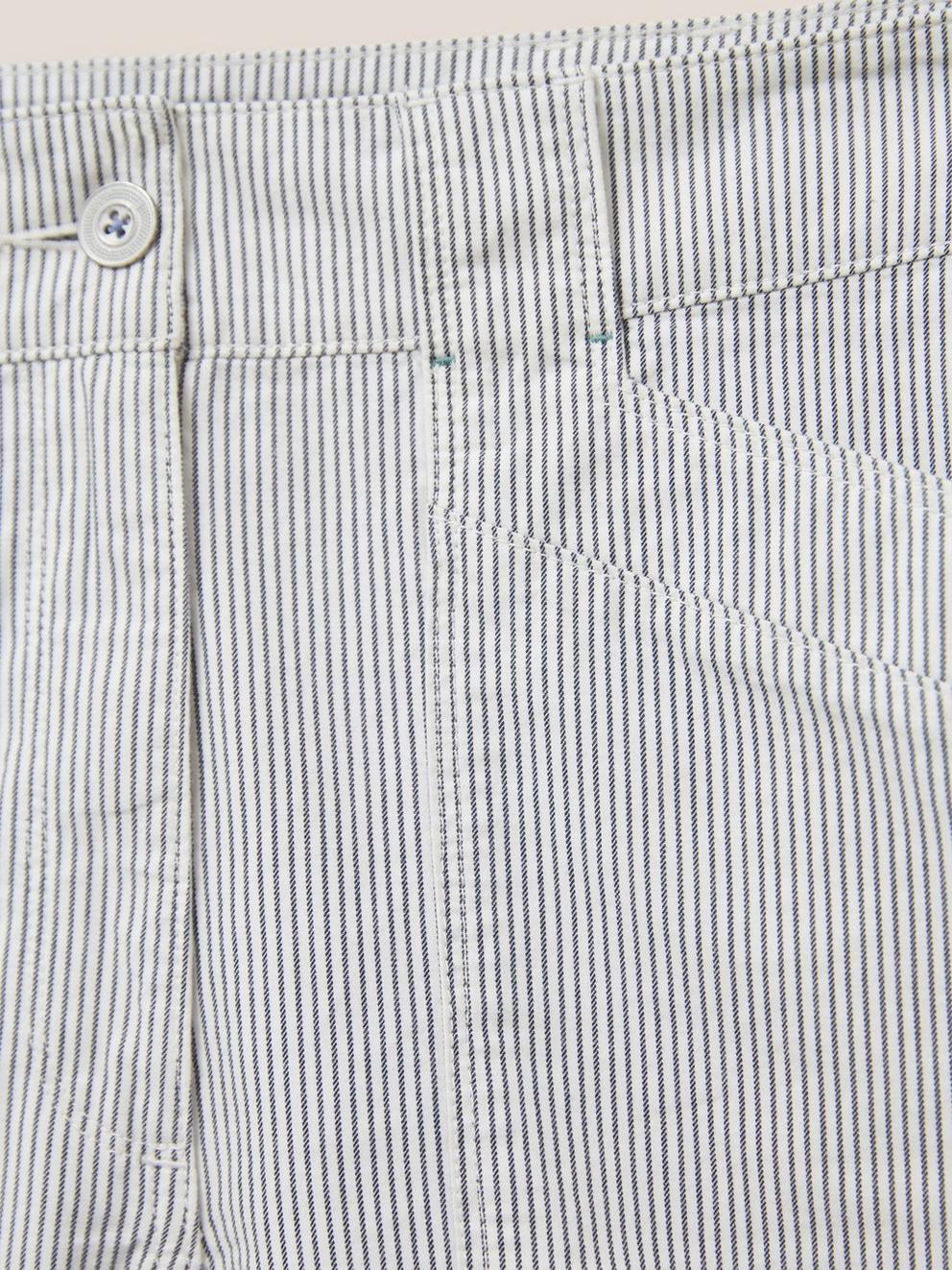 Tessa Chino Shorts in IVORY MLT - FLAT DETAIL