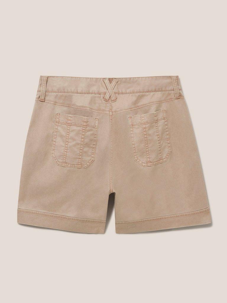Mollie Combat Shorts in DK NAT - FLAT BACK