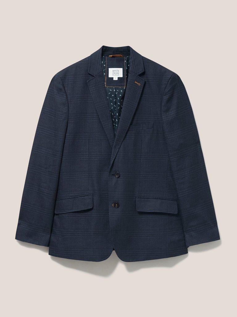 Blue blazer clearance with white checks