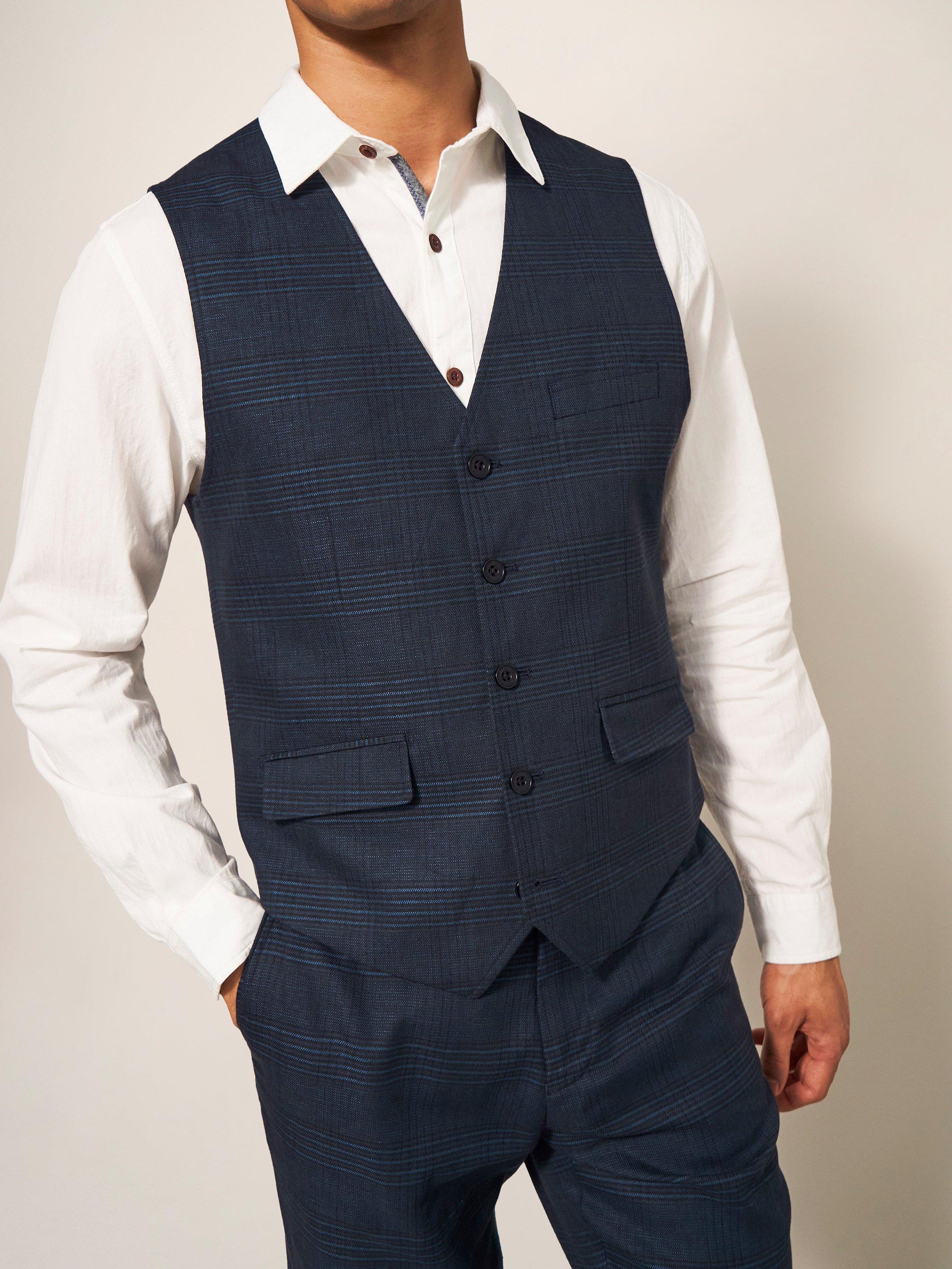 White on sale stuff waistcoat