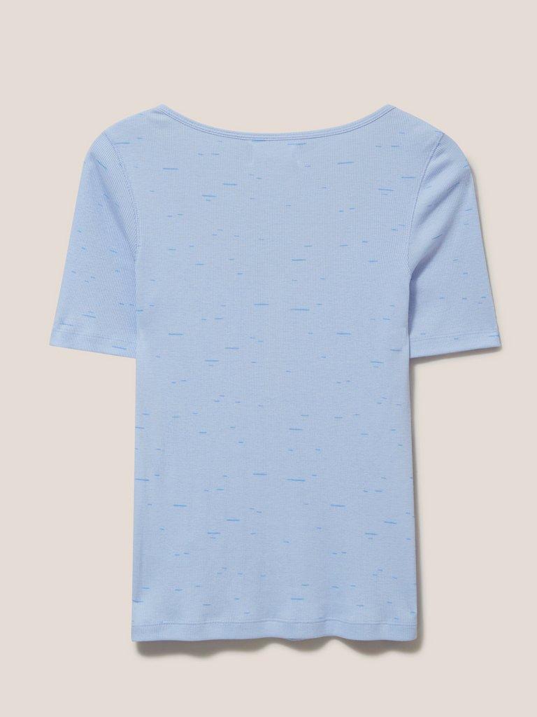 SHERBET TEE in BLUE PR - FLAT BACK