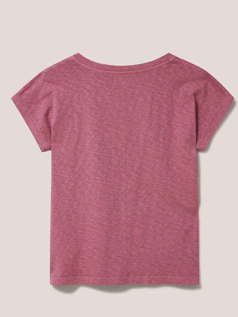 NELLY TEE in DUS PINK - FLAT BACK