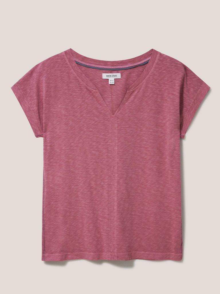 NELLY TEE in DUS PINK - FLAT FRONT