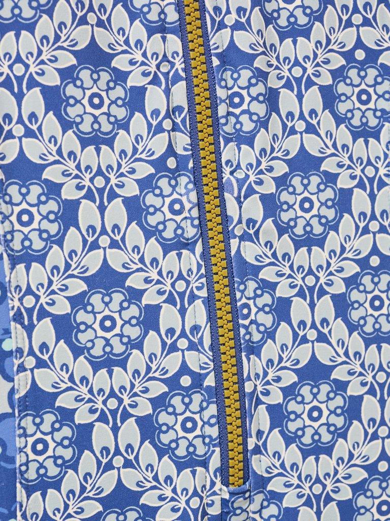 Berri Swimsuit in BLUE MLT - FLAT DETAIL