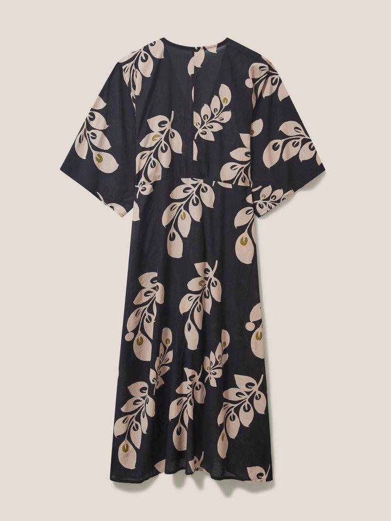 Cleo Cover Up in BLK MLT - FLAT BACK