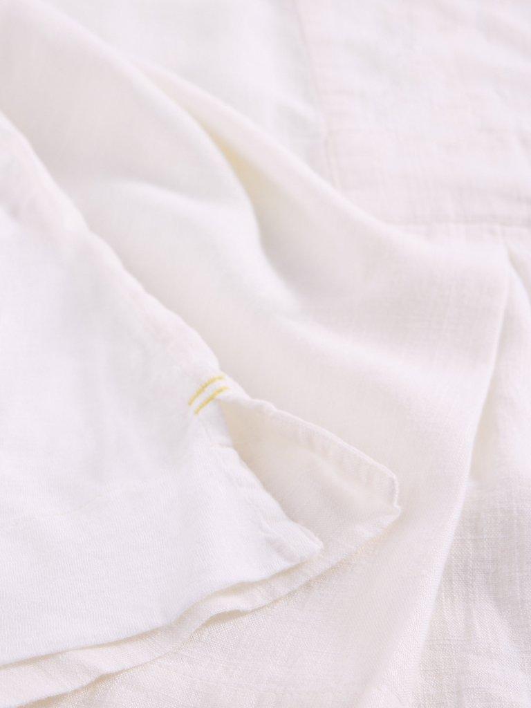 CELIA JERSEY MIX SHIRT in BRILLIANT WHITE | White Stuff