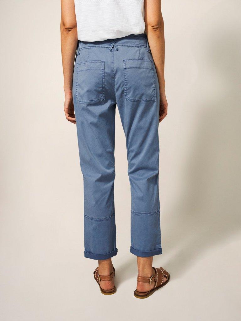 Blaire Trouser in LGT BLUE - MODEL BACK