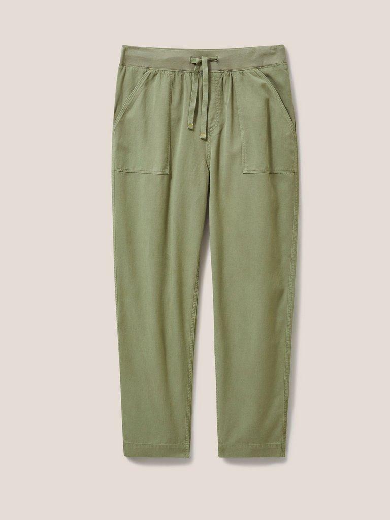 Buy Mint Green Popcorn Textured Straight Fit Pant - Tistabene