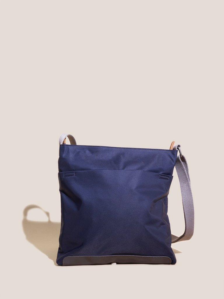 Roka Kennington B Crossbody in DARK NAVY - FLAT BACK
